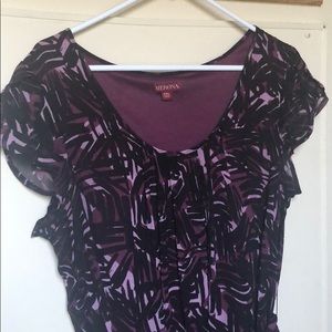 Merona purple dress